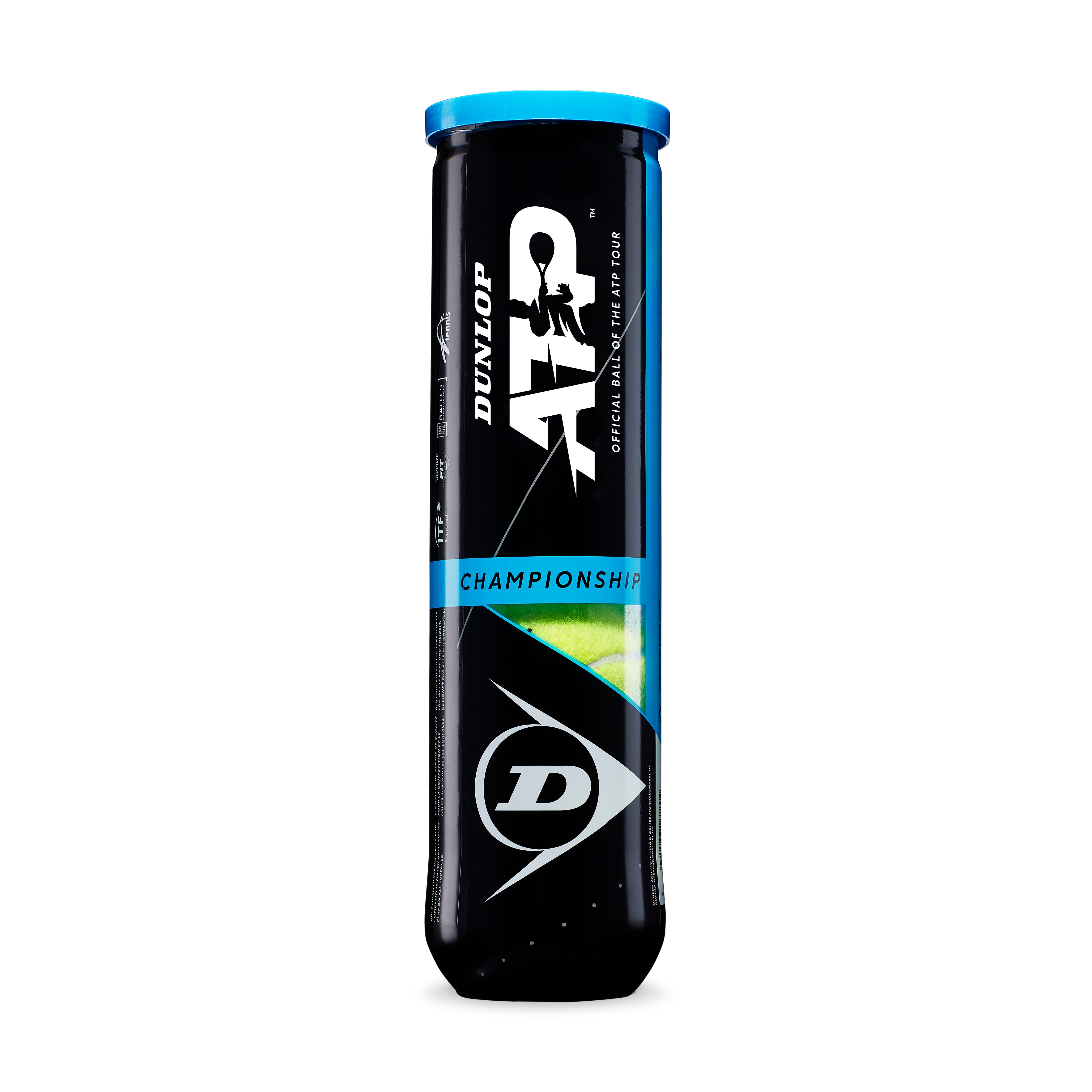 DUNLOP ATP CHAMPIONSHIP 1 TUBO DA 4 PALLINE_A