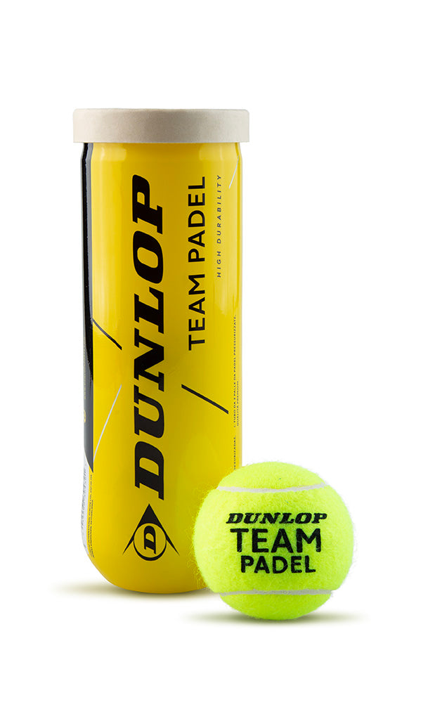 DUNLOP TEAM PADEL 1 TUBO DA 3 PALLINE_B